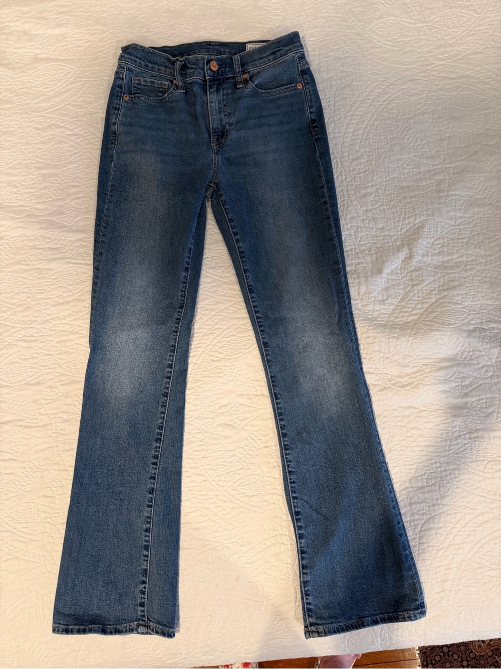GAP Women's Dark Blue Boot-Cut Jeans
